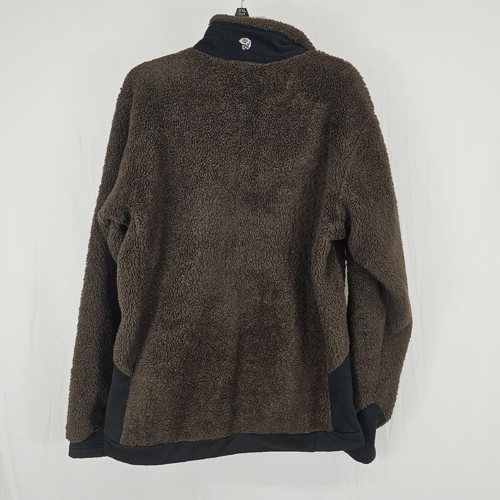Mountain Hardwear Brown Teddy Fleece Jacket - Picture 4 of 5